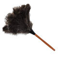 Bofan 23inch Ostrich Natural Feather Duster Brush Wood Handle Anti-static Cleaning Tool Household Furniture Car Dust Cleaner